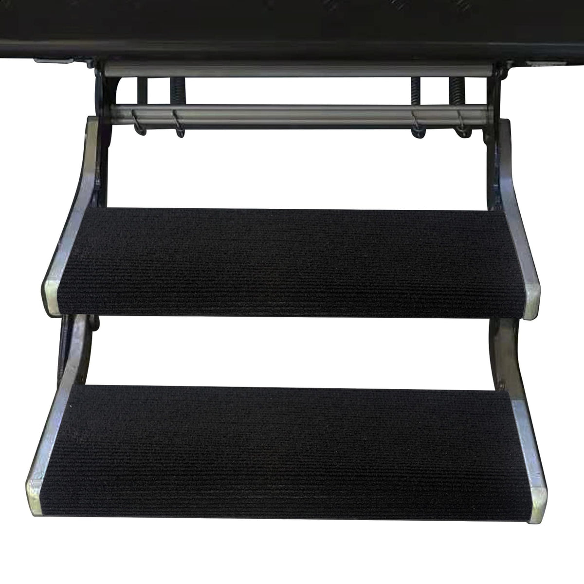 NEWFOM front view showing two step covers and packaging, durable protection