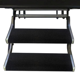 NEWFOM front view showing two step covers and packaging, durable protection