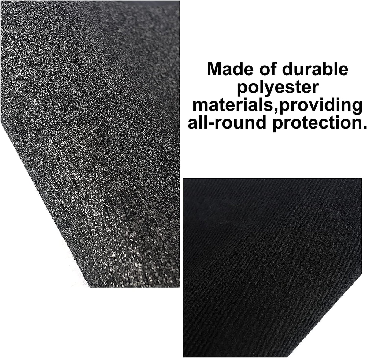NEWFOM step cover fitted to an electric camper step, protects and conceals wear