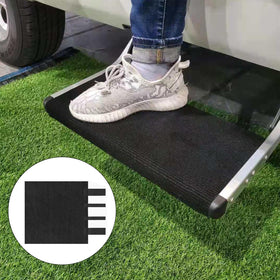 NEWFOM close-up of polyester texture showing anti-slip surface benefit