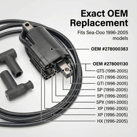 NEWHOW connector detail with two spade terminals for fast, accurate installation