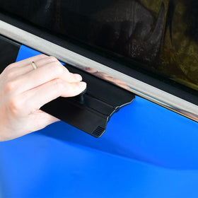 NEWISHTOOL trimming action along window edge for clean, protected film cuts