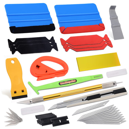 NEWISHTOOL front packaging showing full wrap kit and organized tools for quick selection