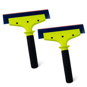 NEWISHTOOL front view of two squeegees showing packaging and included pieces