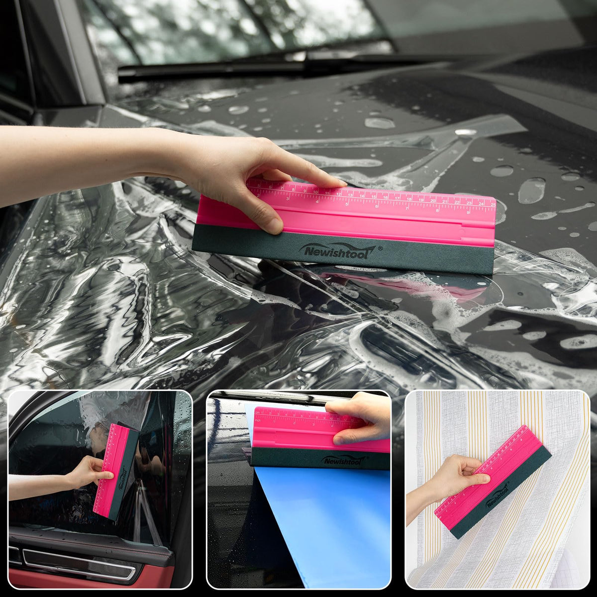 NEWISHTOOL ergonomic handle for reduced hand fatigue during use