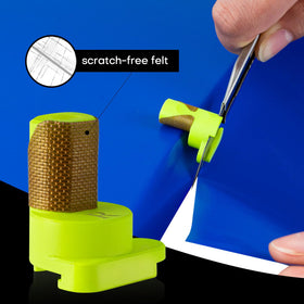 NEWISHTOOL trimming film along vehicle door seam for consistent edges