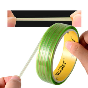 NEWISHTOOL knife-less tape roll closeup protecting paint while cutting wrap