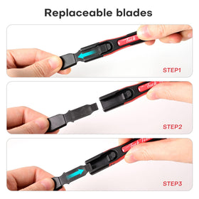 NEWISHTOOL size comparison in hand showing ergonomic grip and reach