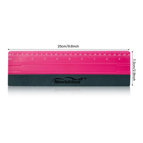 NEWISHTOOL applying window tint film for bubble-free finish
