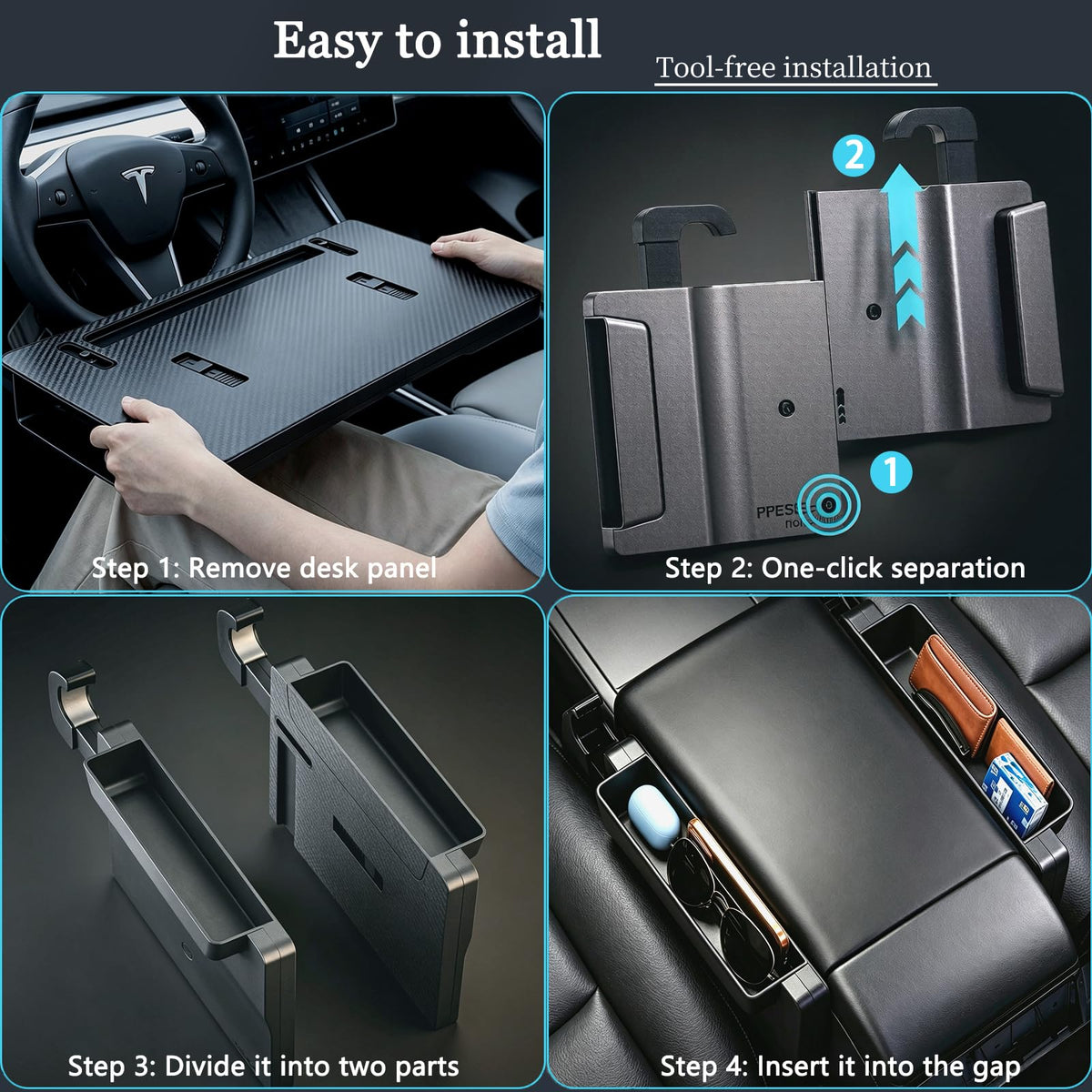 NEWNUBI seat gap insert preventing items falling between seats benefit