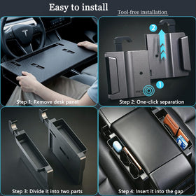 NEWNUBI seat gap insert preventing items falling between seats benefit