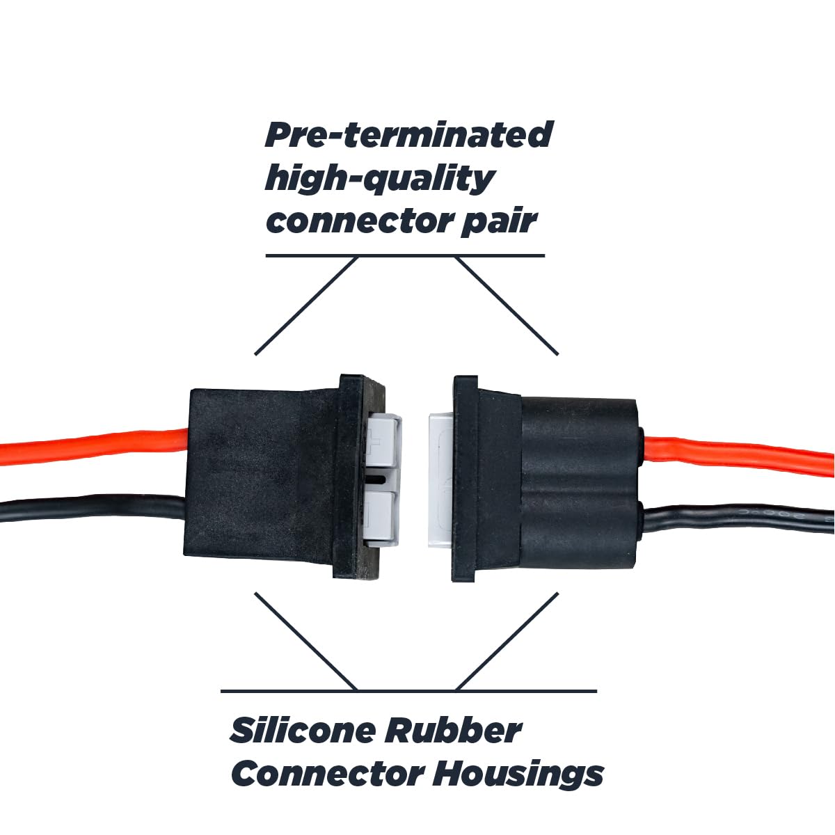 Newport Vessels silicone housing detail protecting terminals from moisture and abrasion