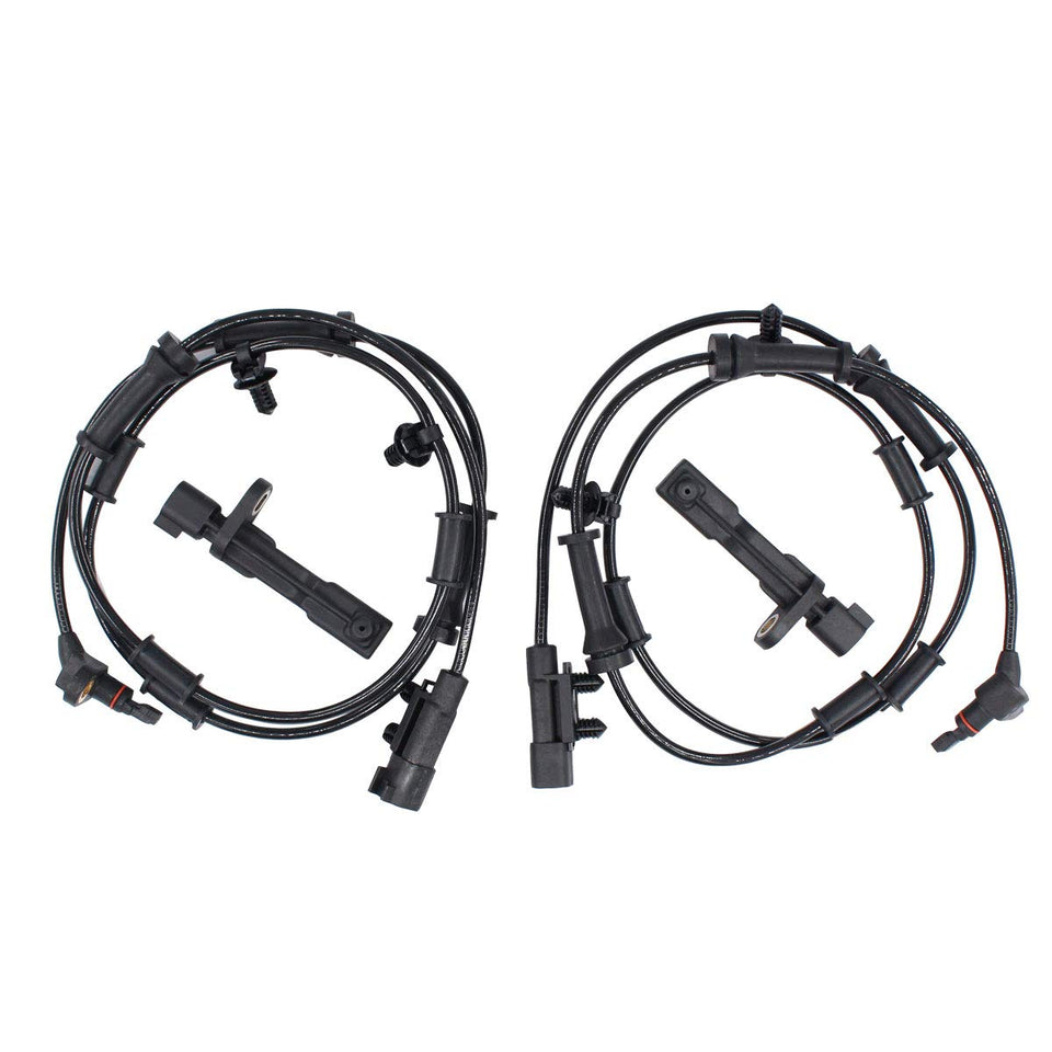 NewYall ABS wheel speed sensor front packaging showing model and fitment benefit