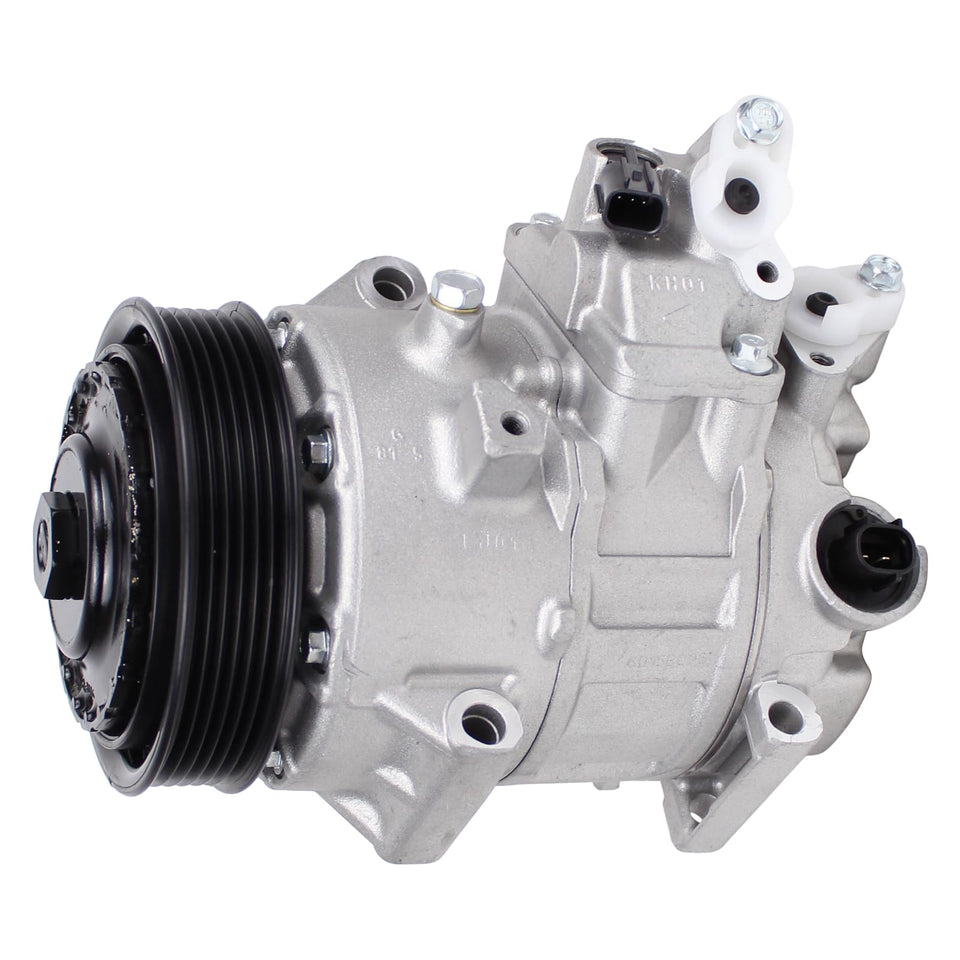 NewYall front assembly showing compressor and clutch for reliable fit