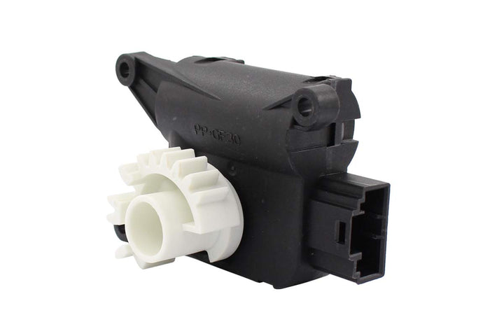 NewYall actuator front view showing mounting points and fit for VW models, ensures correct replacement
