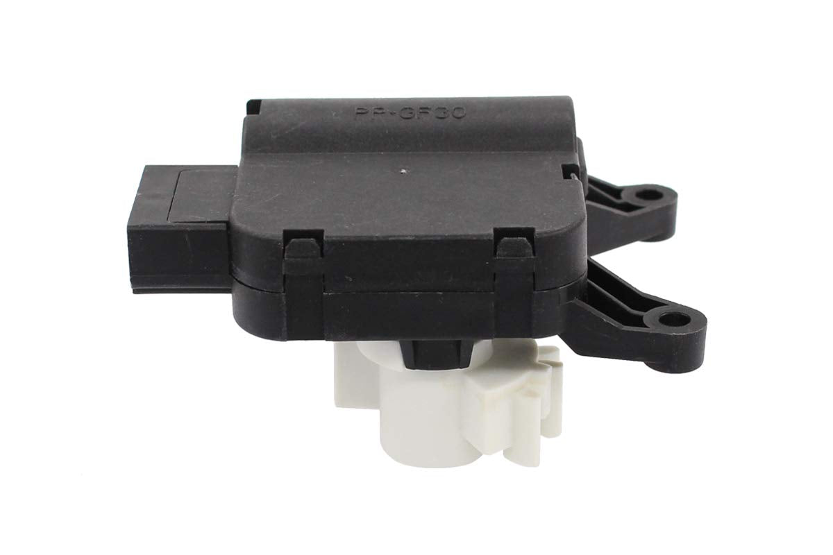 NewYall actuator installed inside VW dash during repair to restore HVAC recirculation function