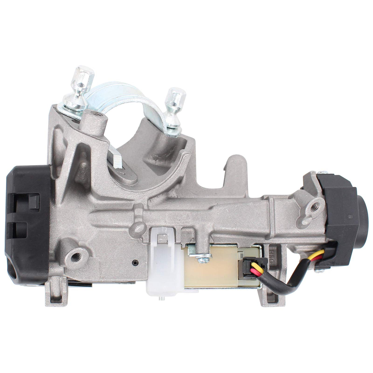 NewYall assembly installed in steering column demonstrating proper fit and restored ignition operation