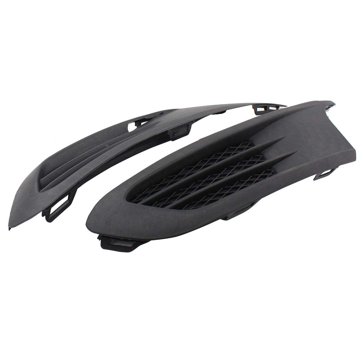 NewYall grille mounting tabs detail showing durable clips for easy installation