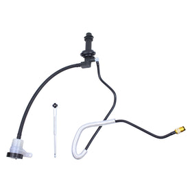 NewYall clutch master cylinder front view showing mounting points and ports for easy fitment