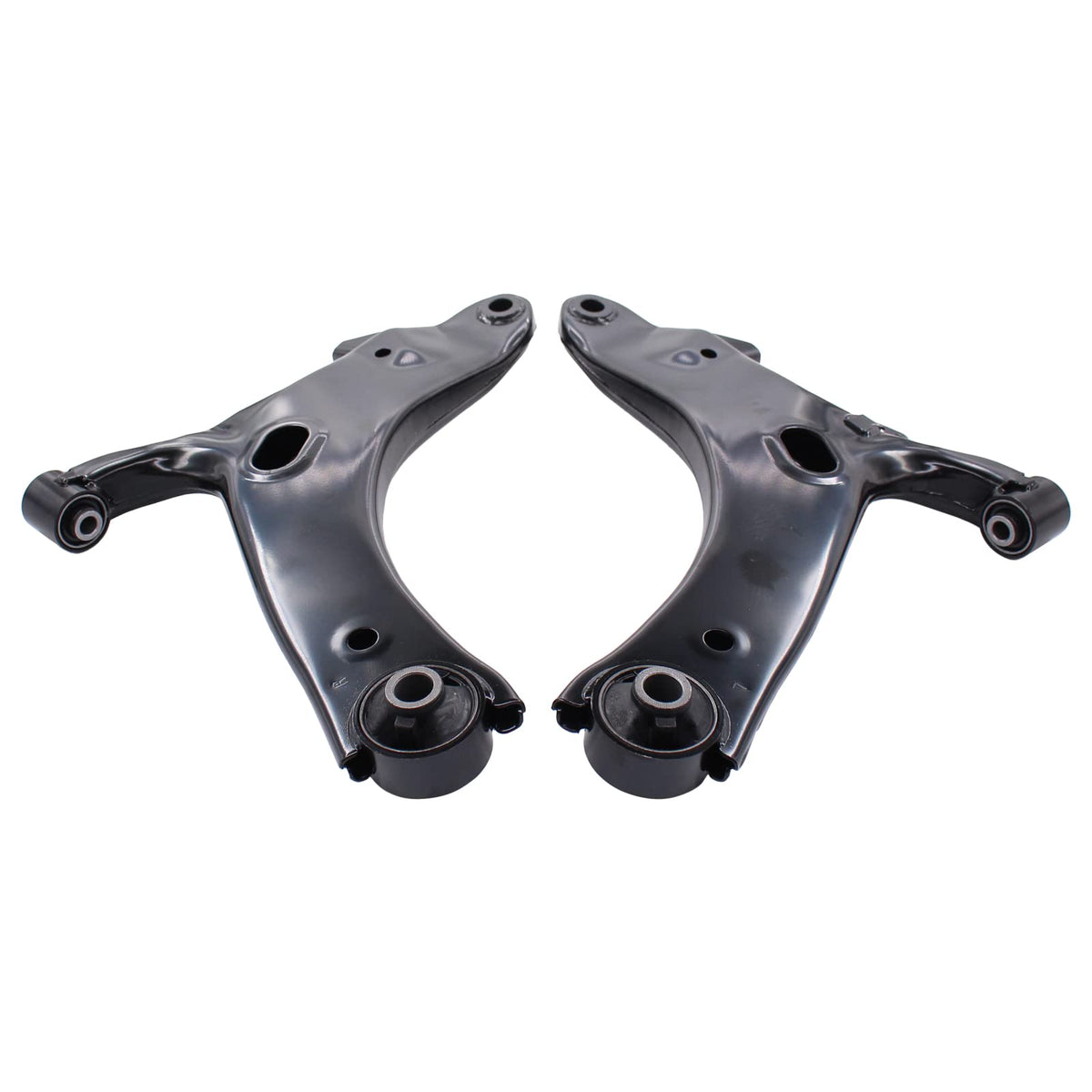 NewYall control arm front-facing detail showing solid construction and correct fitment