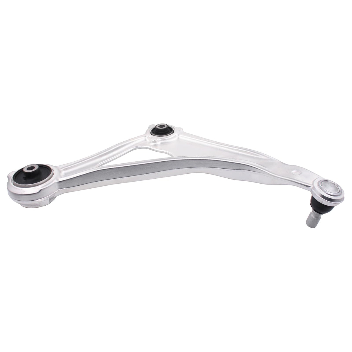 NewYall control arms installed on a Nissan hub demonstrating correct fit and improved stability