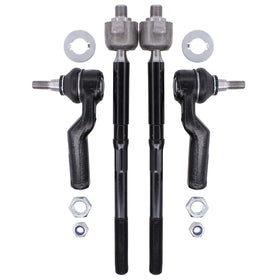 NewYall packaged front tie rod set showing included components and convenience