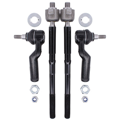 NewYall packaged front tie rod set showing included components and convenience