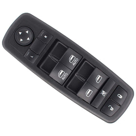 NewYall front left switch close-up of buttons demonstrating tactile control