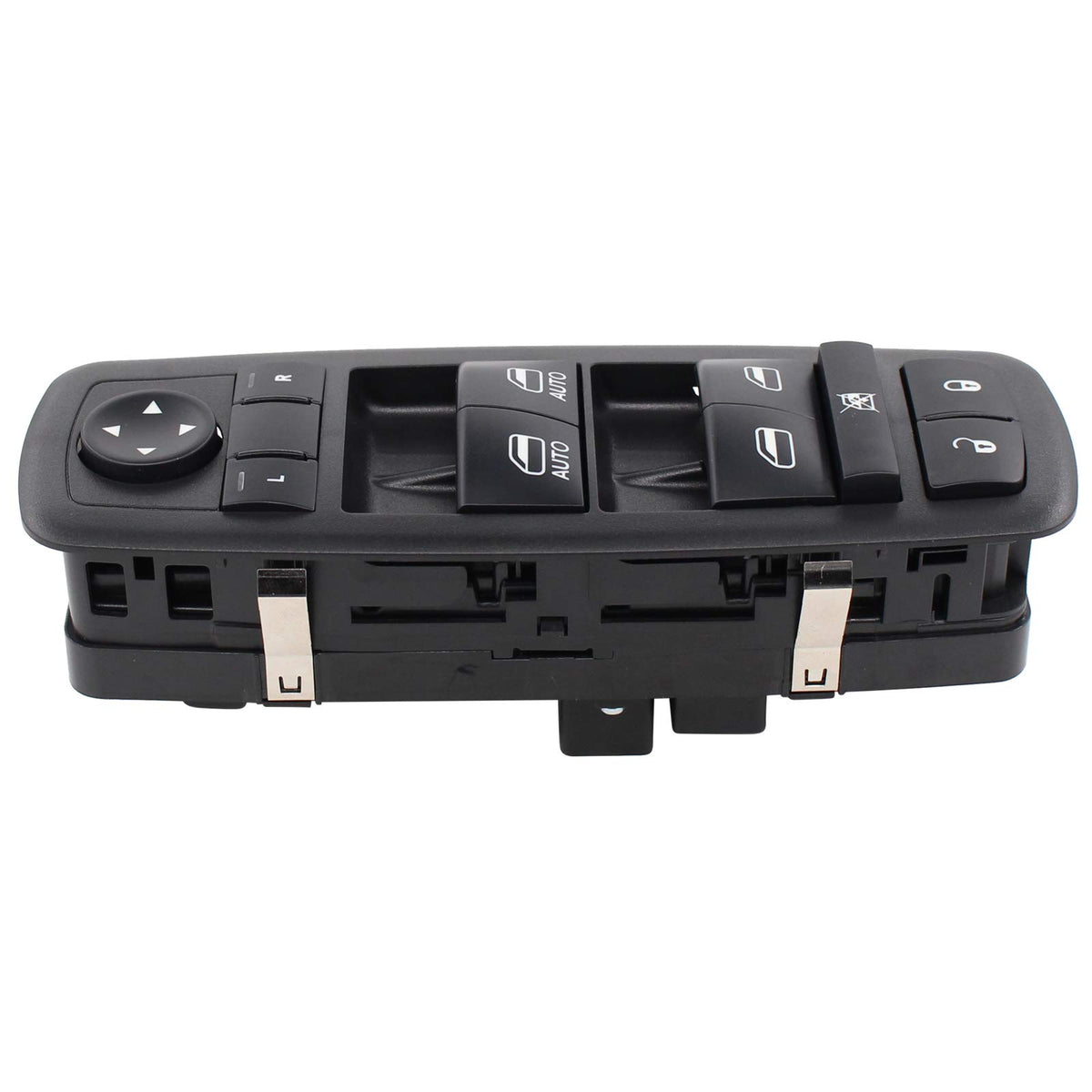 NewYall front left switch connector detail with OEM-style plug for simple install