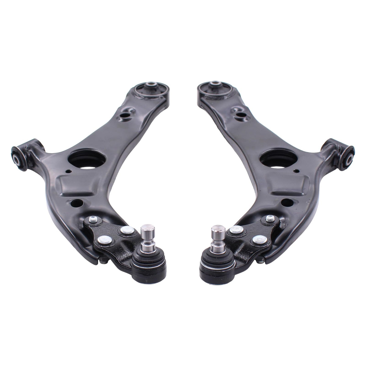 NewYall right control arm assembly showing mounting points and durability