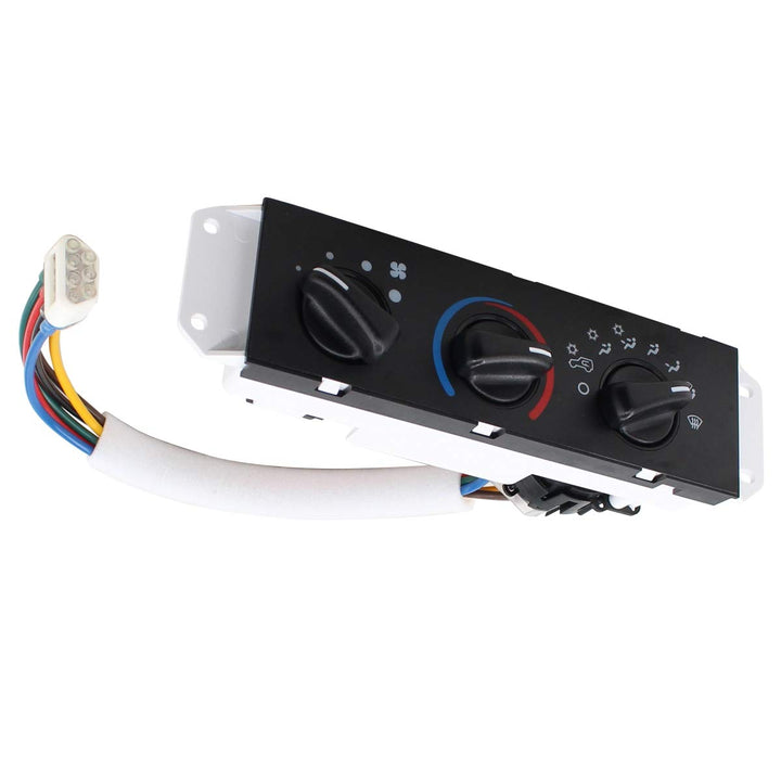 NewYall front panel assembly showing switch face and mounting for easy replacement