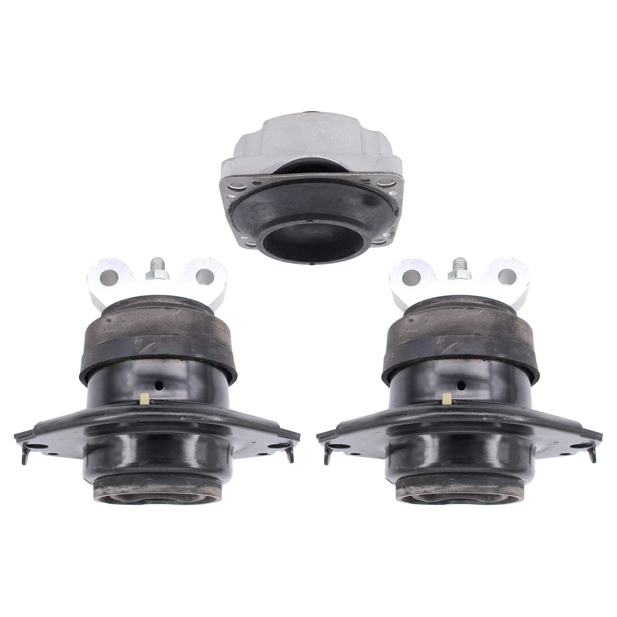 NewYall front right mount close-up showing durable construction and reduced vibration