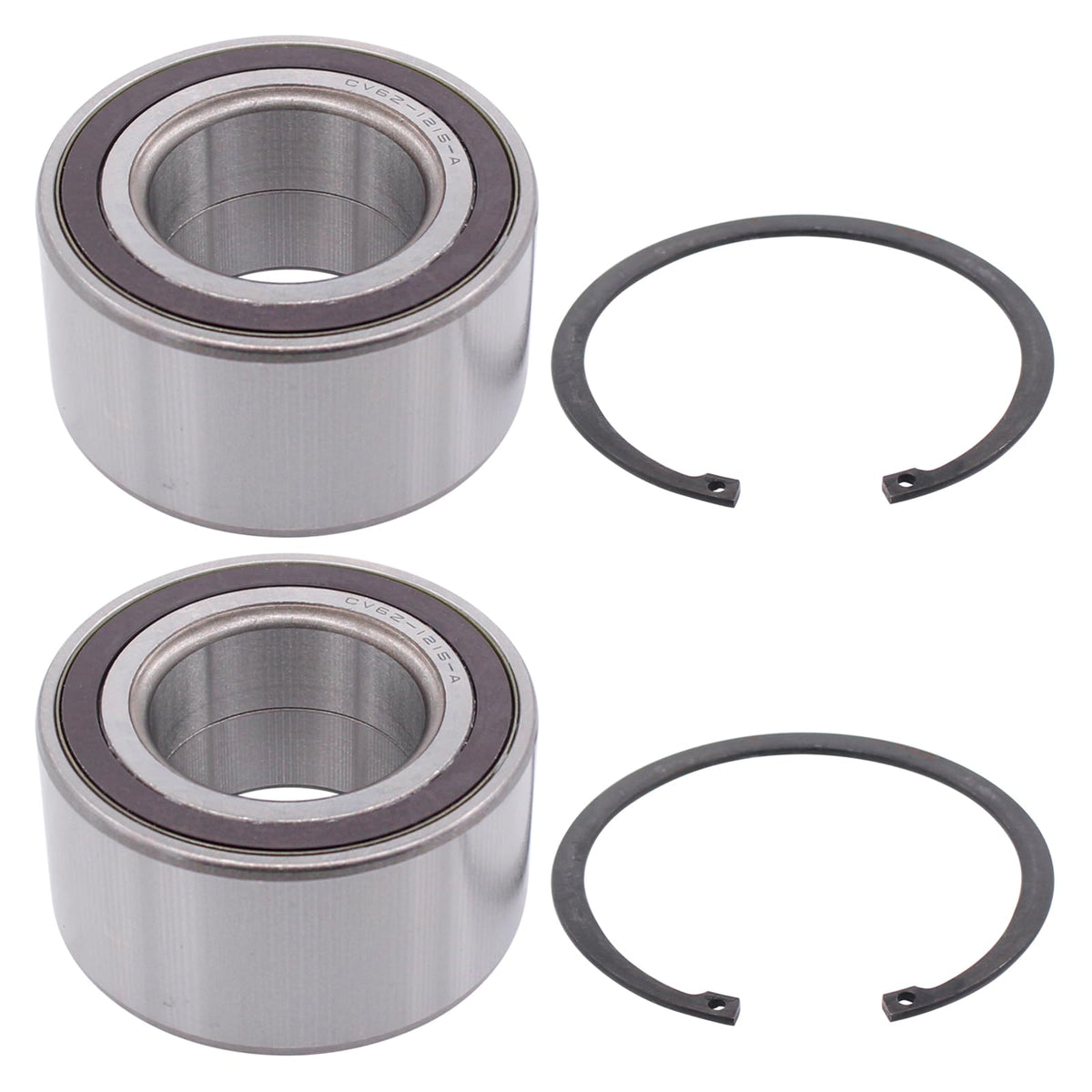 NewYall front wheel bearings packaging showing brand and fitment benefits