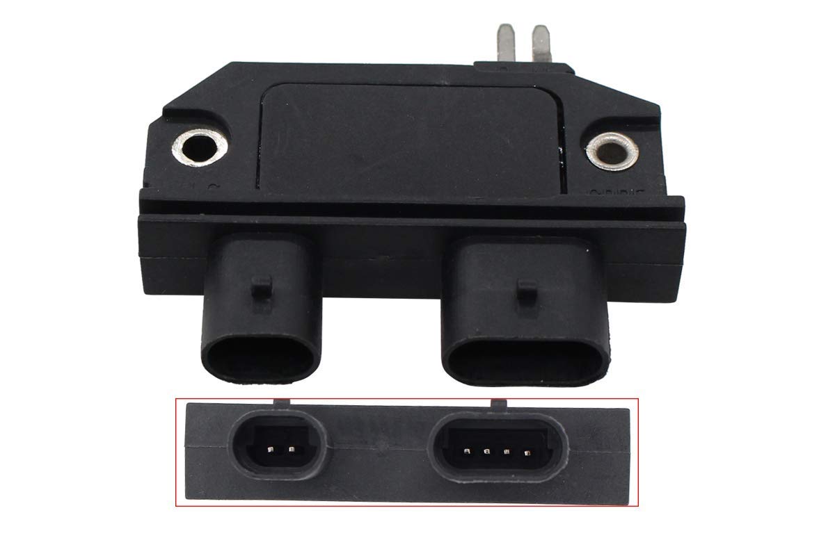 NewYall ignition module connector detail with precise pins for reliable connection