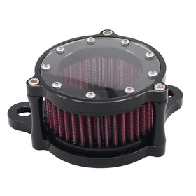 NewYall intake installed on Forty-Eight motorcycle illustrating fitment