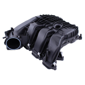 NewYall intake manifold plenum close-up highlighting smooth runners for airflow consistency