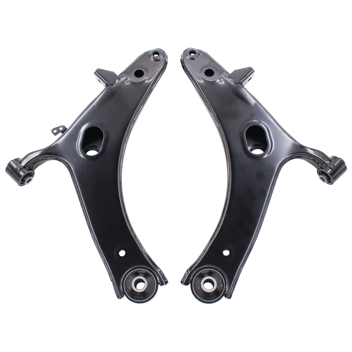 NewYall control arm in garage installation scene demonstrating easier replacement process