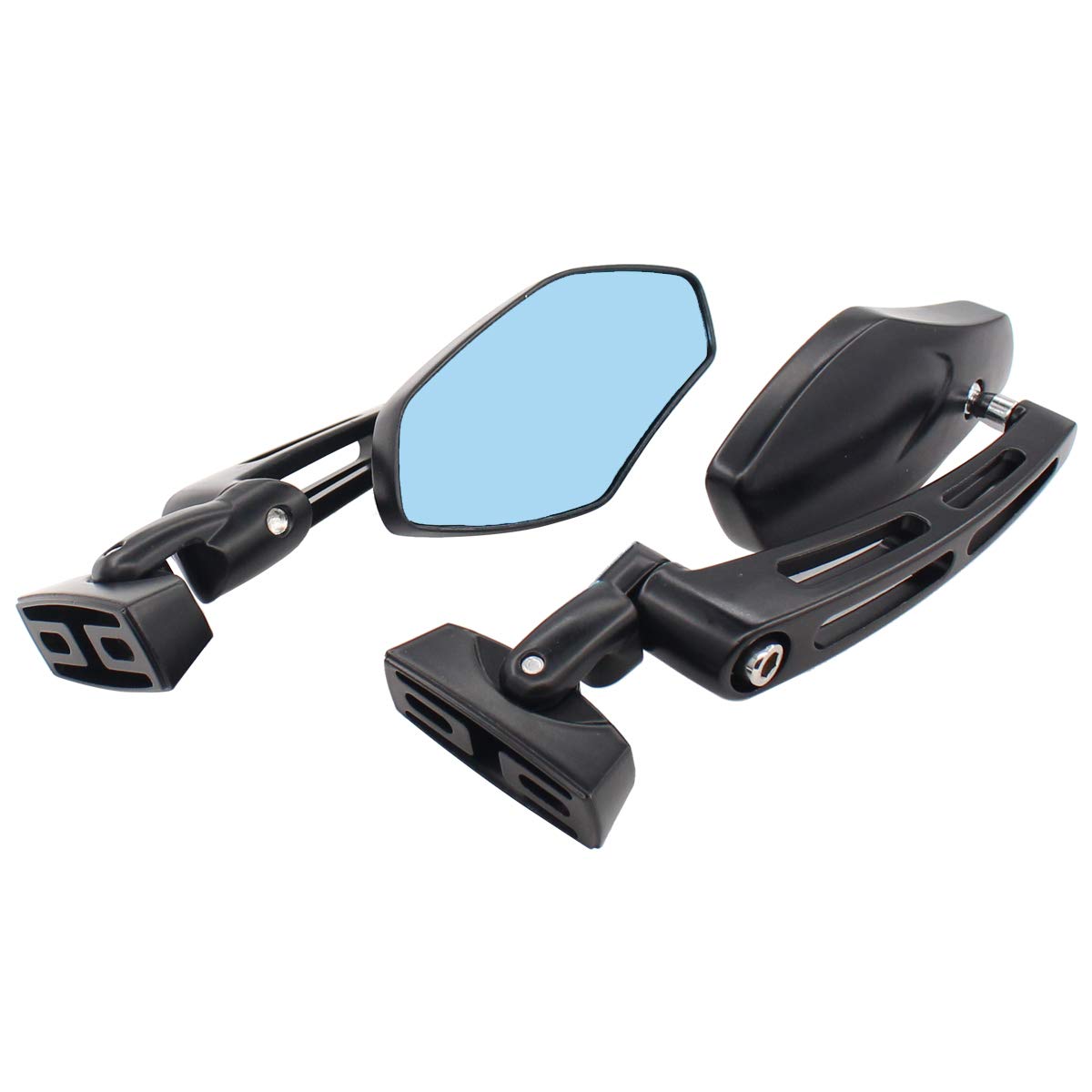 NewYall mirror pivot detail demonstrating double adjustment for personalized alignment