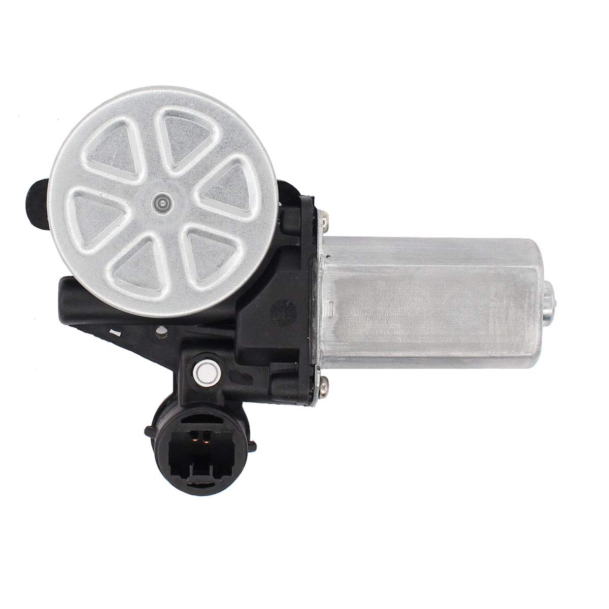 NewYall motor connector close-up showing plug compatibility and easy install
