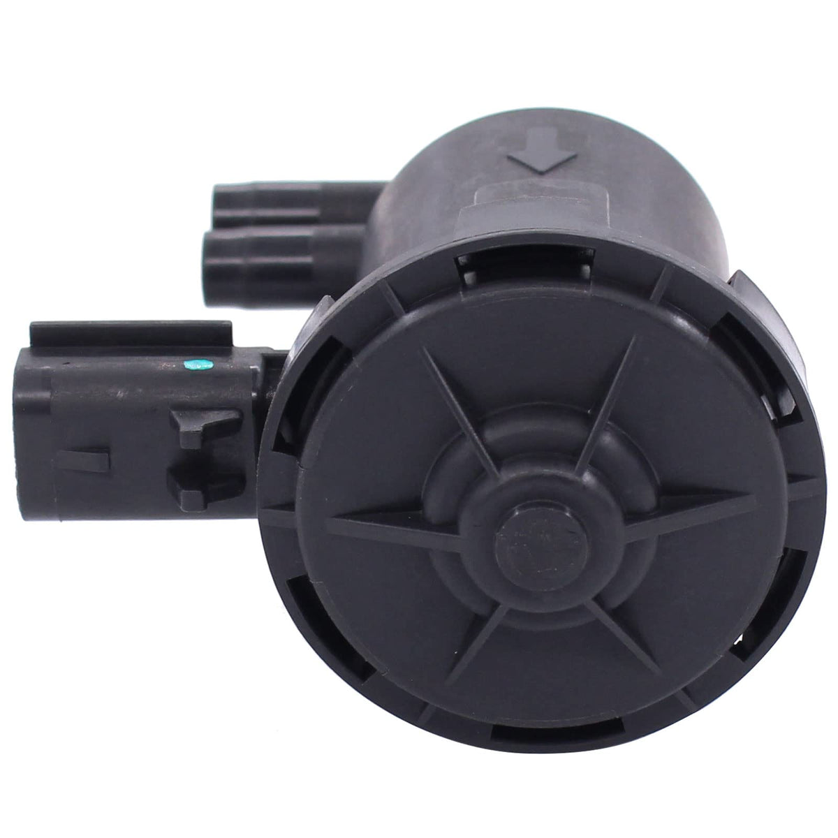 NewYall purge valve connector closeup showing secure electrical fit