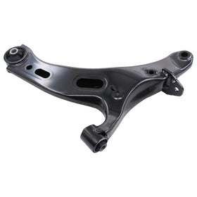 NewYall right control arm underbody view showing correct mounting and stability