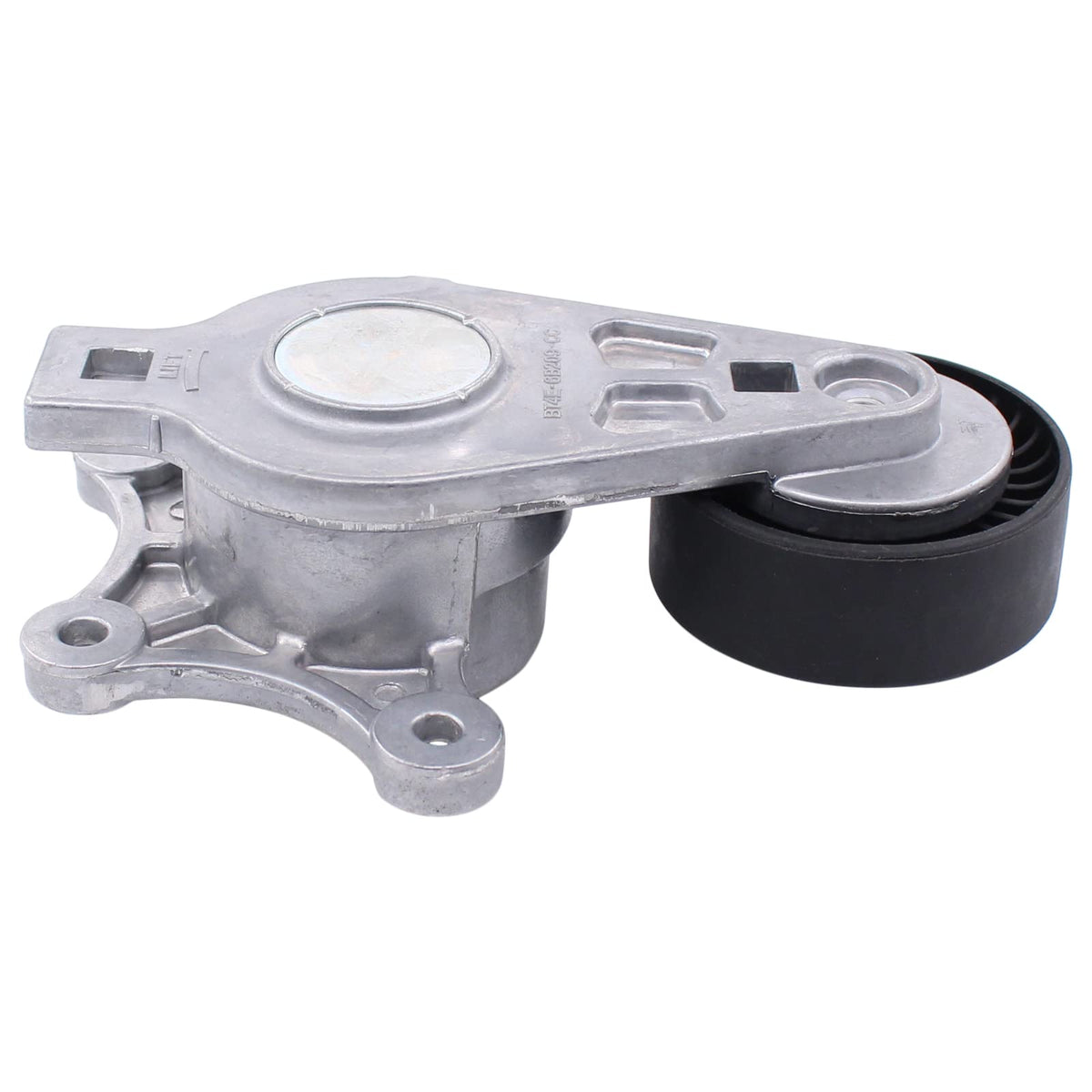 NewYall tensioner installed in engine bay demonstrating correct alignment