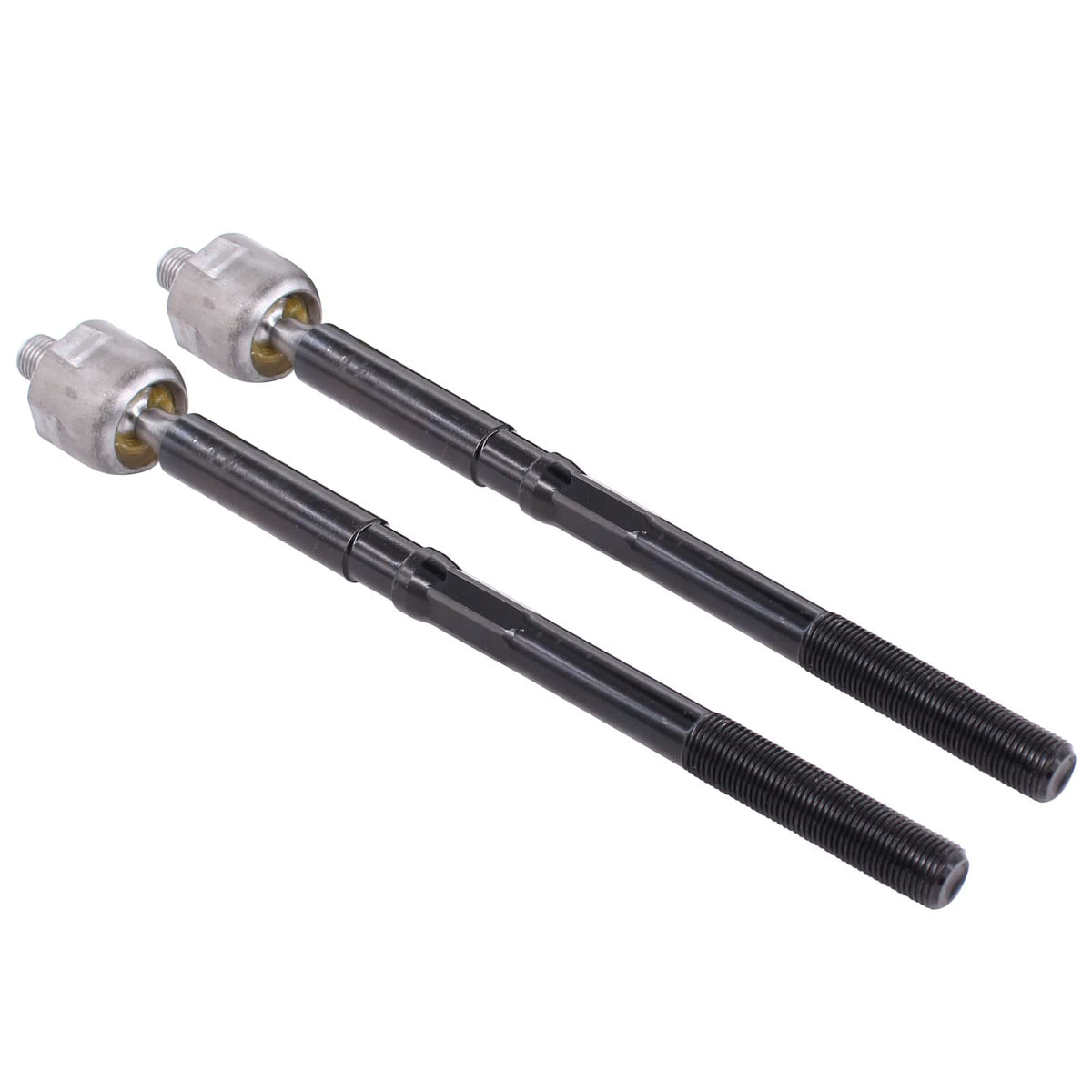 NewYall close-up threaded stud showing precise fit and secure steering connection