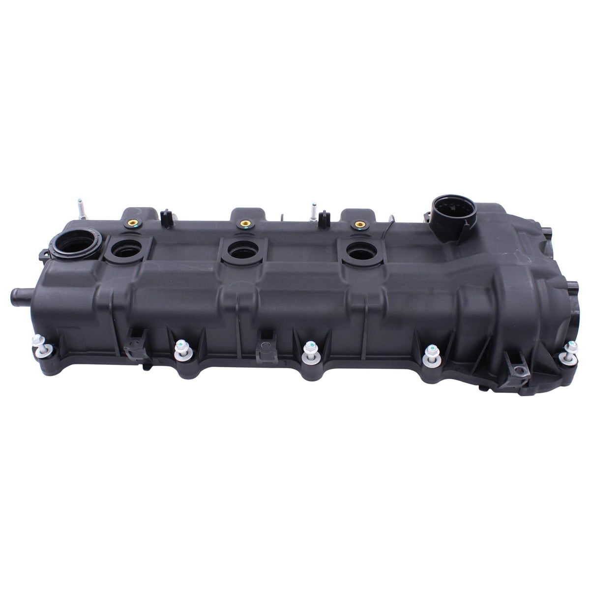 NewYall valve cover close-up of gasket seal for reliable leak-resistant benefit