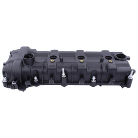 NewYall valve cover installed left bank on engine demonstrating correct fit benefit