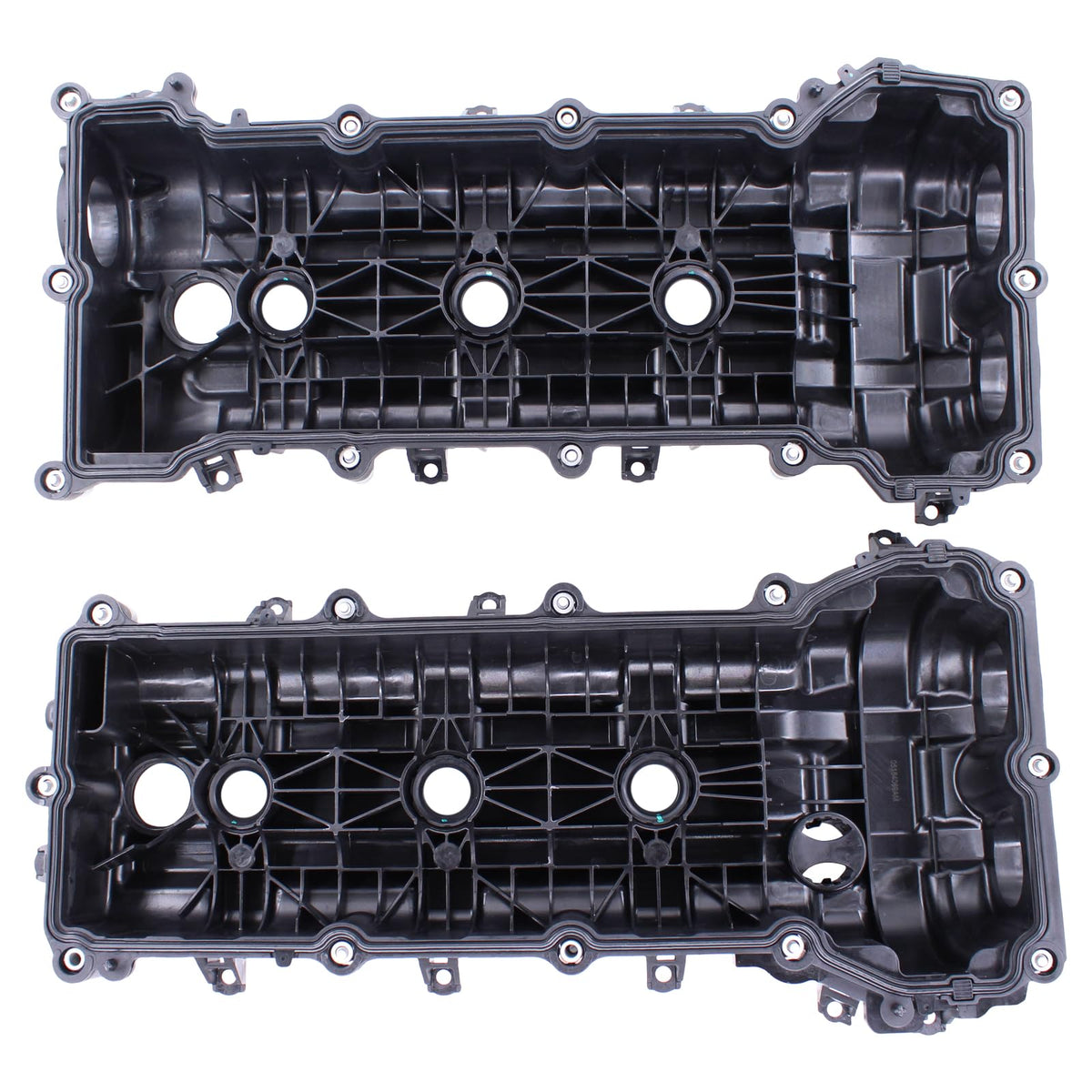 NewYall valve cover next to ruler showing scale for accurate fitment benefit