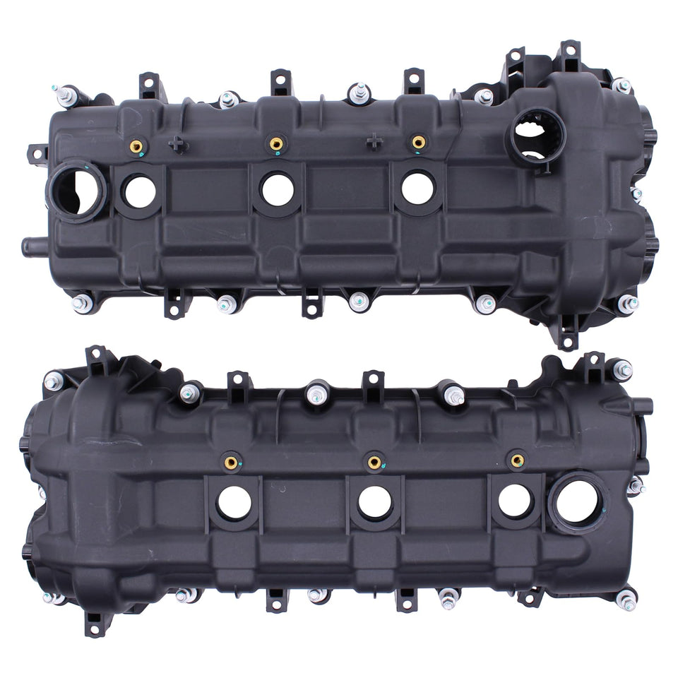 NewYall valve covers front packaging showing full kit and easy replacement benefit