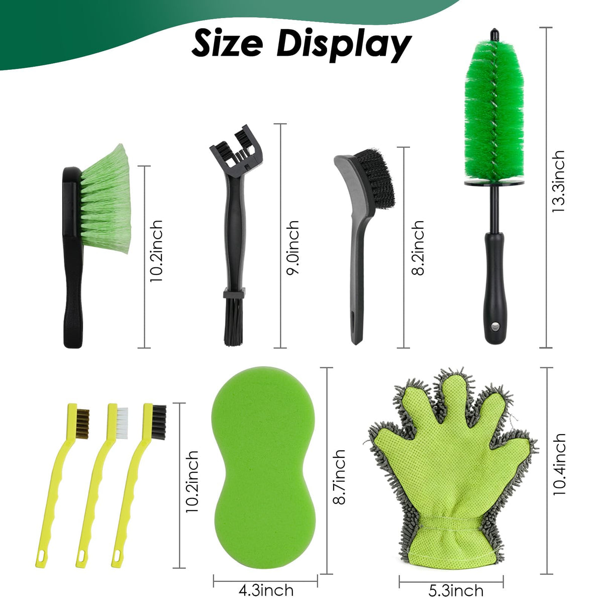 NexaBrush chain brush close-up removing grease to improve chain maintenance efficiency
