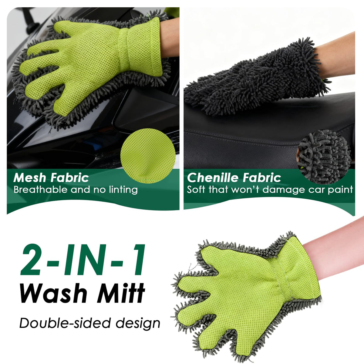 NexaBrush in use cleaning wheel hub illustrating ergonomic handle control and access