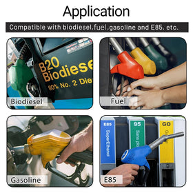NexaNova hose connected to boat engine illustrating reliable onboard fuel delivery